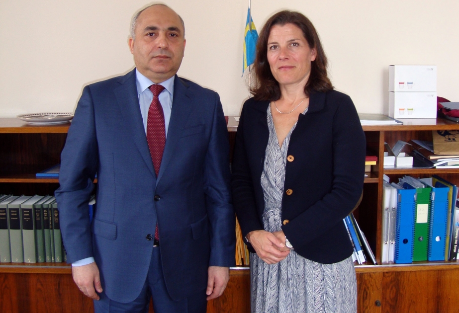 Azerbaijani Ambassador meets Member of Swedish Parliament