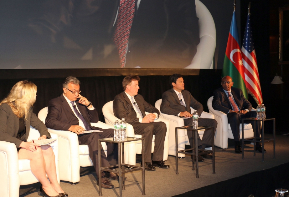 New York hat das erste US-aserbaidschanische Bank-und Finanzforum erfolgreich stattgefunden VIDEO