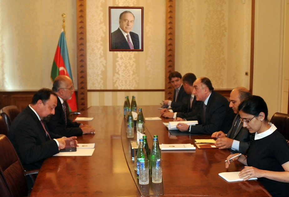وزير الخارجية يلتقي أول سفير مكسيكي في أذربيجان