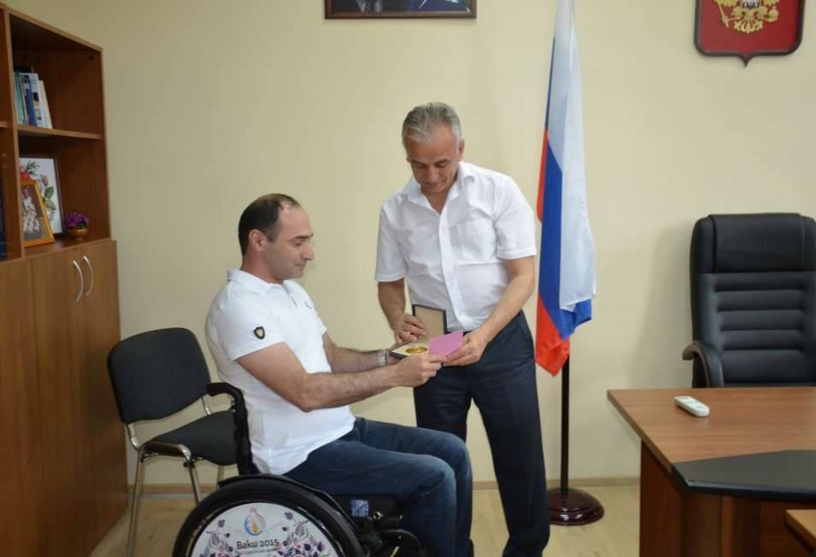 Ректор МГГЭИ удостоен «Паралимпийской медали» за особые заслуги в паралимпийском движении в Азербайджане