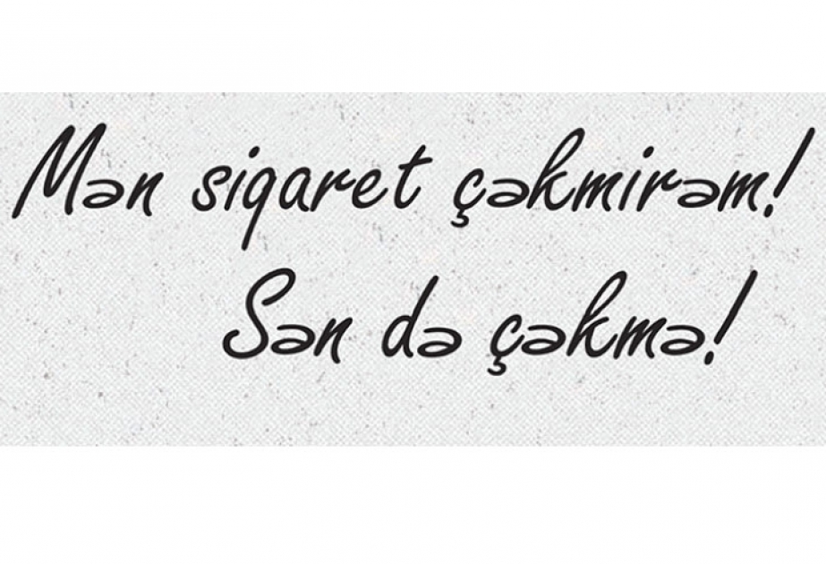 İctimai Səhiyyə və İslahatlar Mərkəzi “Hər günün tütünsüz olsun!” adlı aksiyaya başlayıb