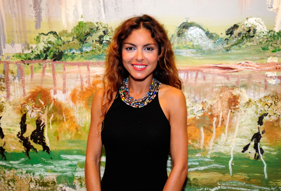 Aida Mahmudova’s first solo exhibition opens in USA VIDEO