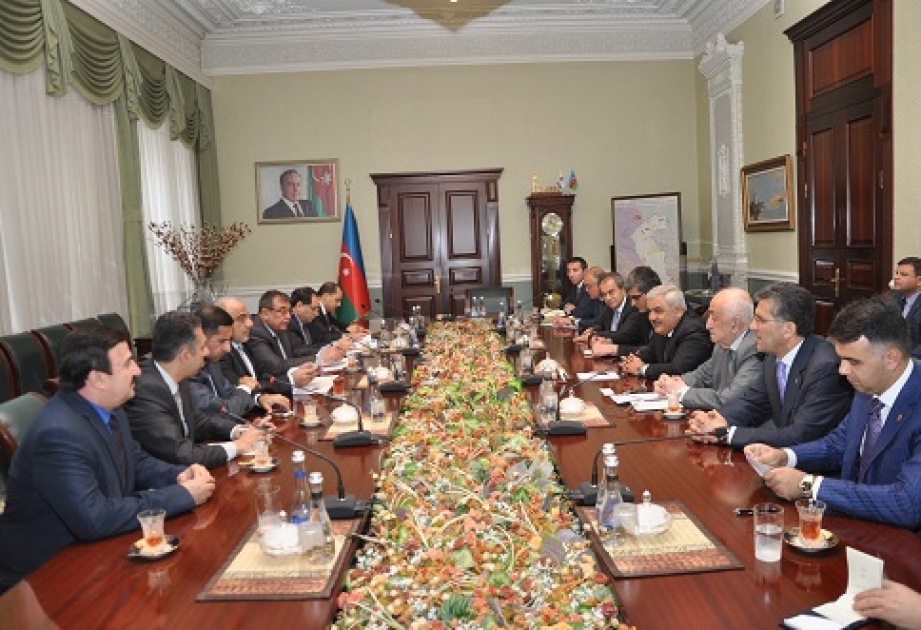 President of SOCAR meets Minister of Oil of Iraq