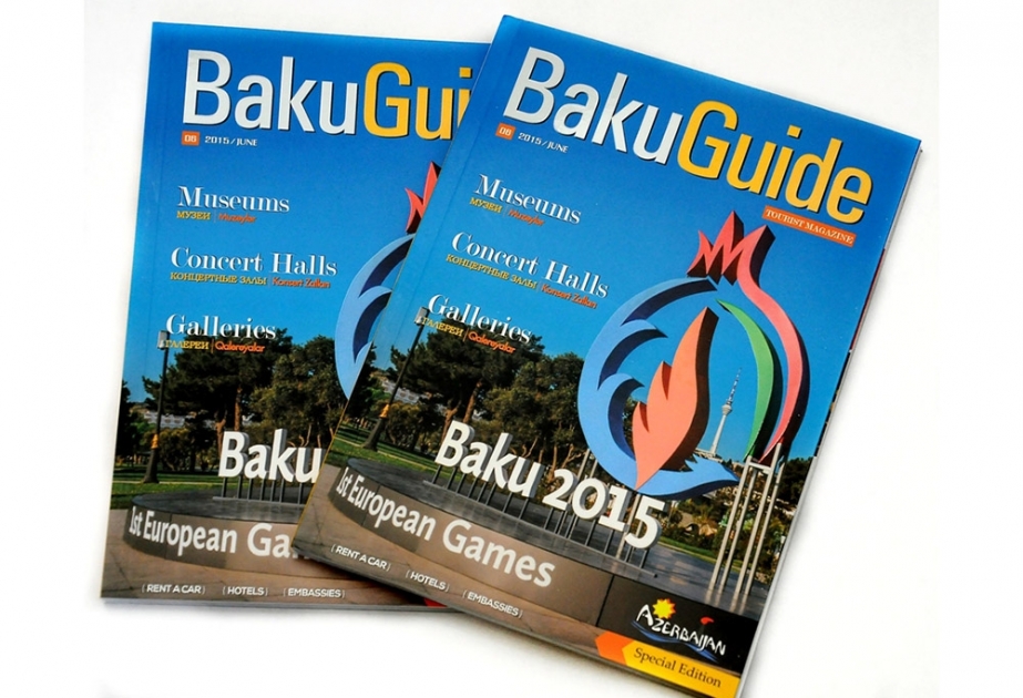 “Baku Guide” bələdçi kataloqunun iyun nömrəsi birinci Avropa Oyunlarına həsr olunub