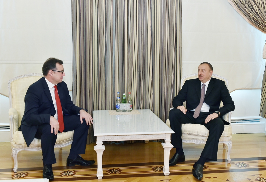 Prezident İlham Əliyev Moldovanın Azərbaycandakı səfirini diplomatik fəaliyyətinin başa çatması ilə əlaqədar qəbul edib VİDEO