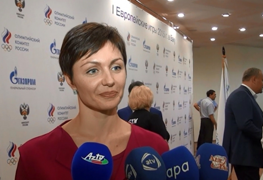 А.Давыдова: Мы считаем азербайджанскую команду достойным соперником ВИДЕО