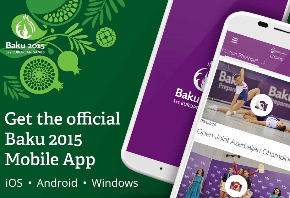 Baku 2015 releases official mobile application