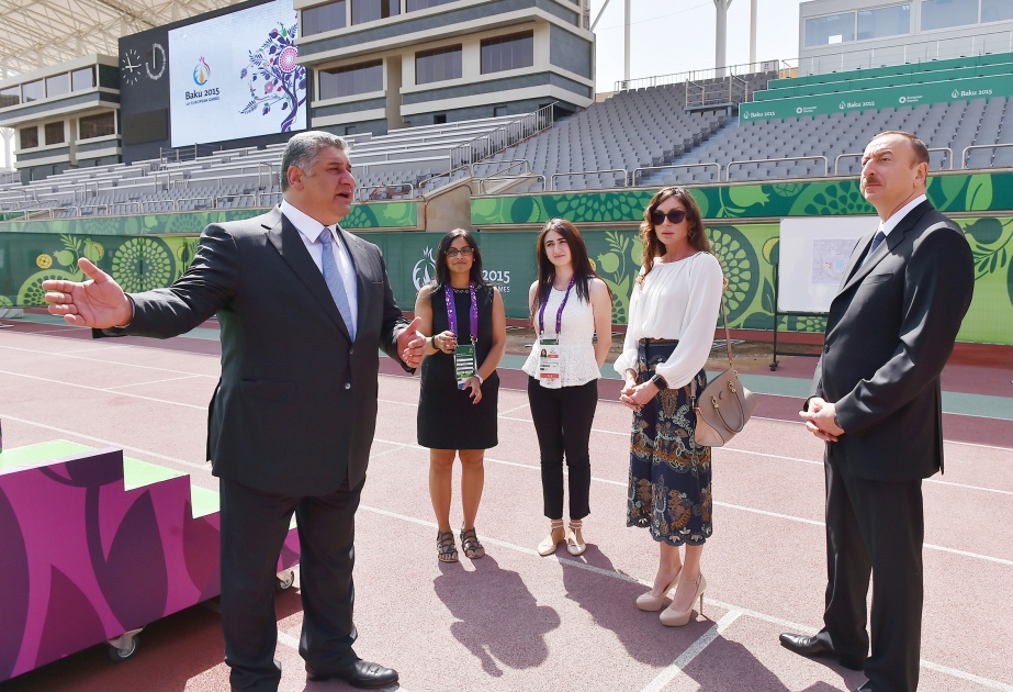 President Ilham Aliyev reviewed Tofig Bahramov Republican Stadium VIDEO