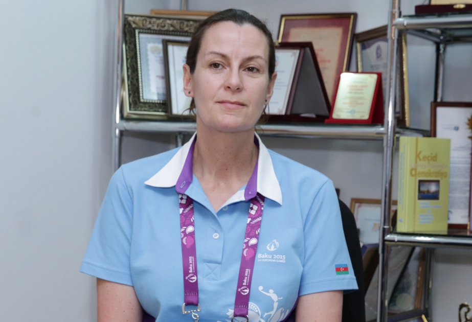 Jayne Pearce : Bakou- 2015 déterminera des standards Pour les Jeux Européens VIDEO