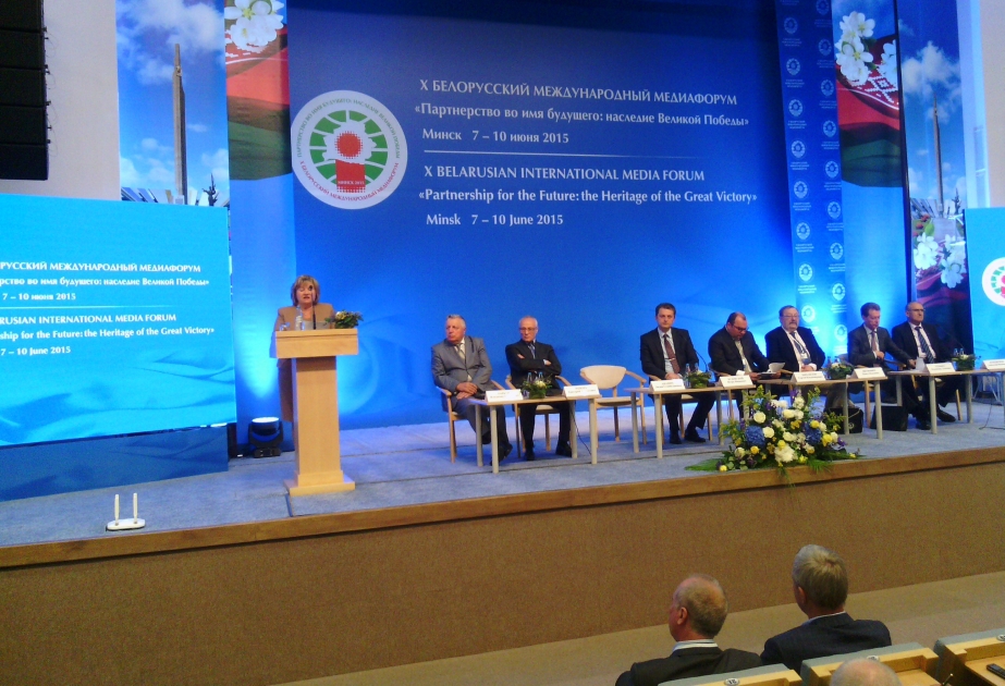 Minskdə X Belarus Beynəlxalq Media Forumu işə başlayıb