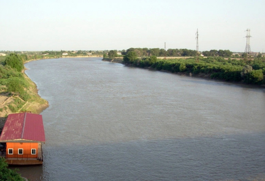 В нижнем течении реки Кура в основном наблюдается понижение уровня воды