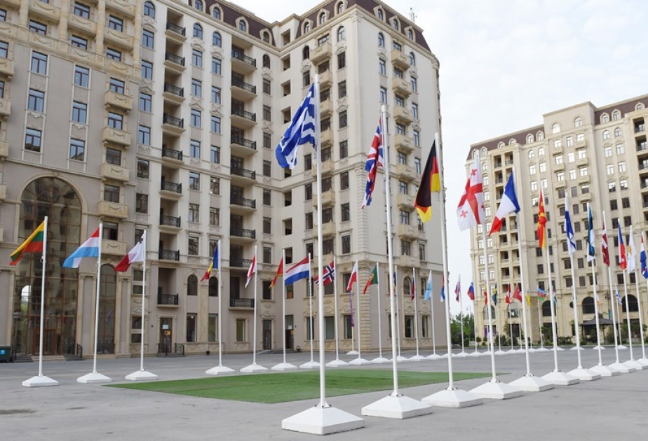 Une rencontre organisée avec les responsables de mission venus à Bakou participer aux premiers Jeux Européens