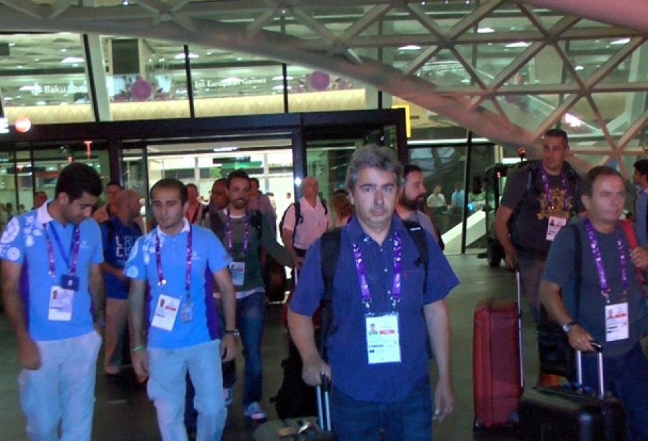 „Baku-2015“: Delegationen von weiteren sechs Ländern sind in Aserbaidschan angekommen