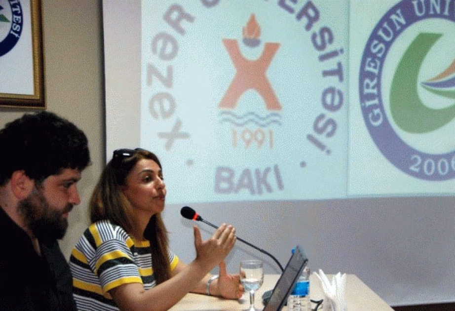 Employee of Khazar University holds seminar in Turkish University