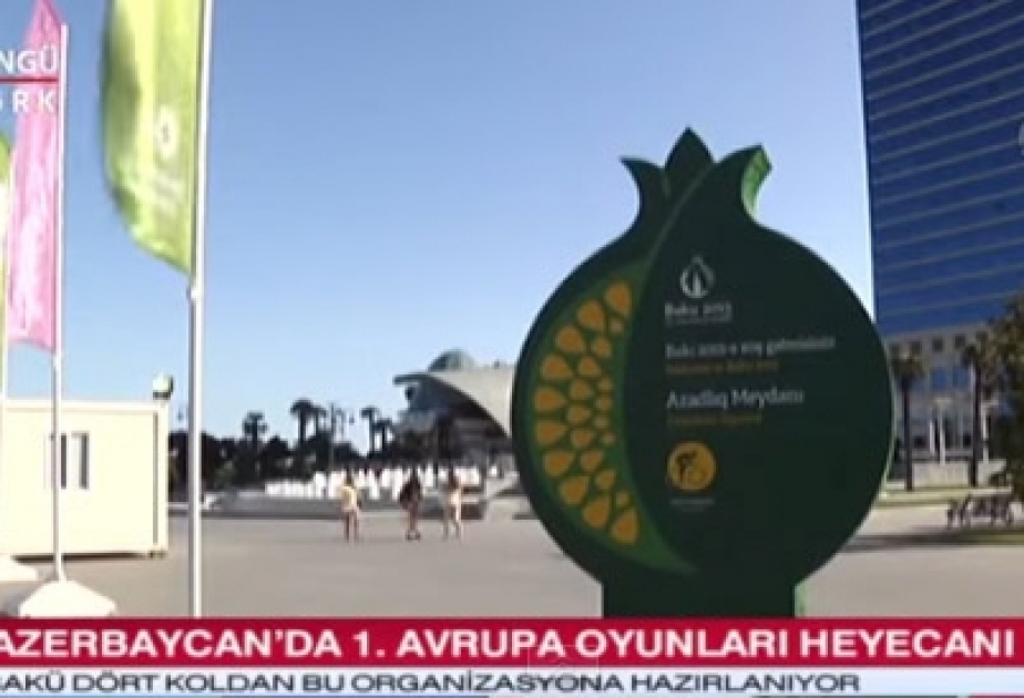 Türkischer TV-Kanal „Bengütürk“: In der Hauptstadt Aserbaidschans herrscht eine Feststimmung VIDEO