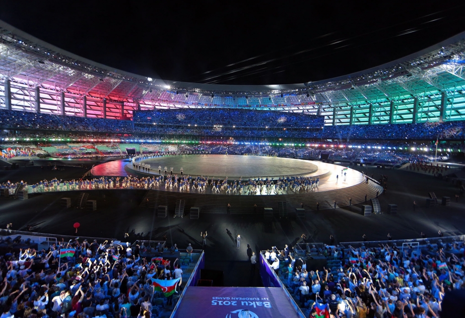 Opening Ceremony of Baku 2015 First European Games Live commentary provided by AZERTAC