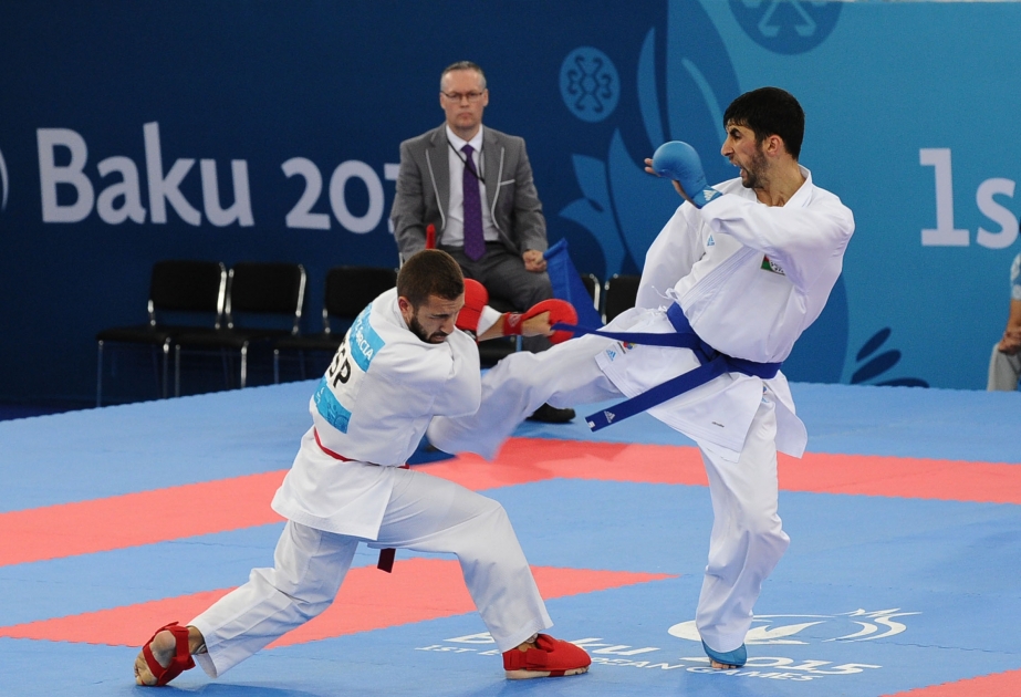 Aghayev reaches kumite semifinals