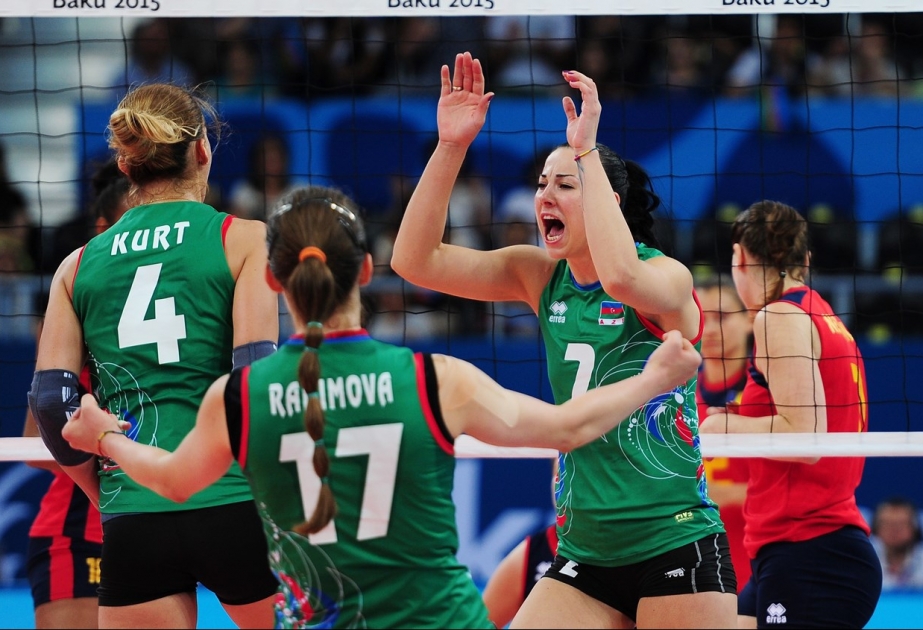 Azerbaijan and Germany rack up first volleyball victories