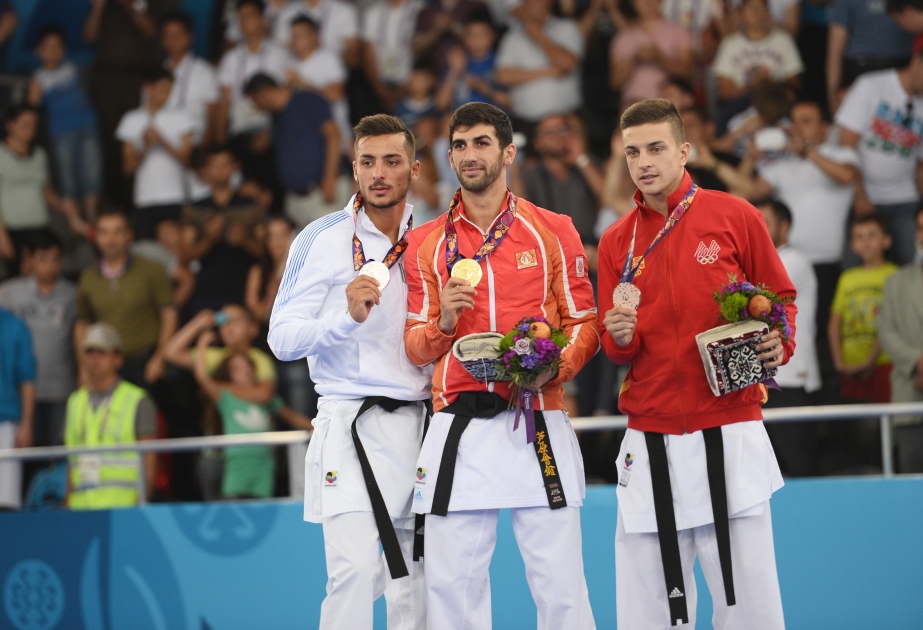 Азербайджанские спортсмены завоевали во второй день соревнований первых Европейских игр 7 медалей