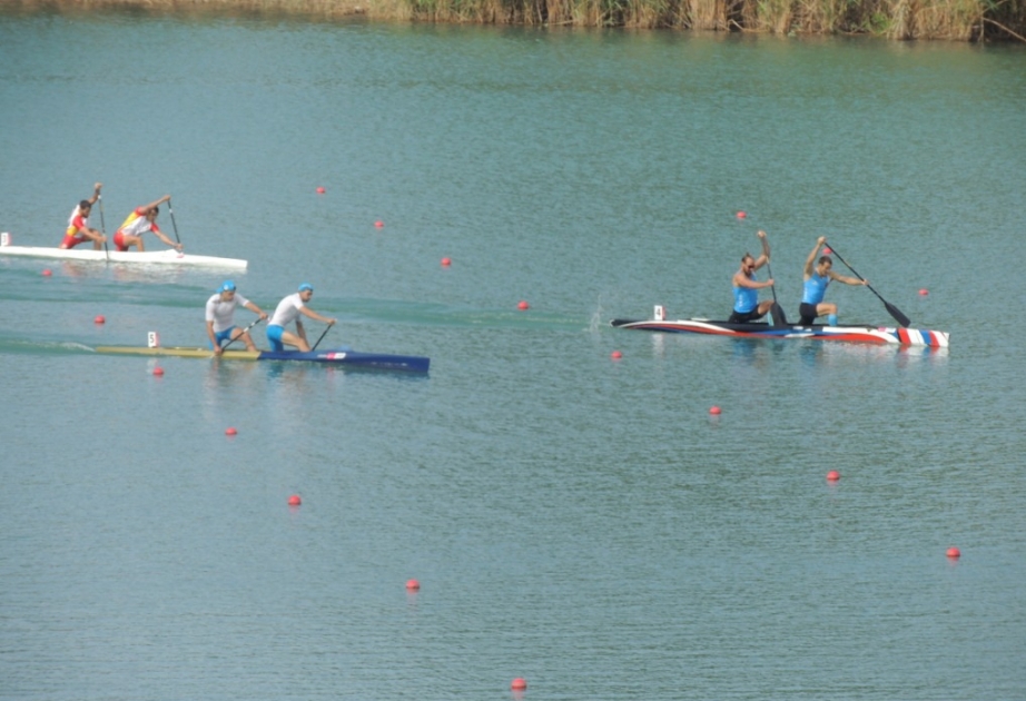 Kanurennsportwettbewerbe der Europaspiele „Baku 2015“ in Mingecevir