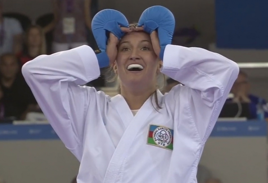 Aserbaidschanische Karatekas gewinnen das weitere Gold bei den Europaspielen