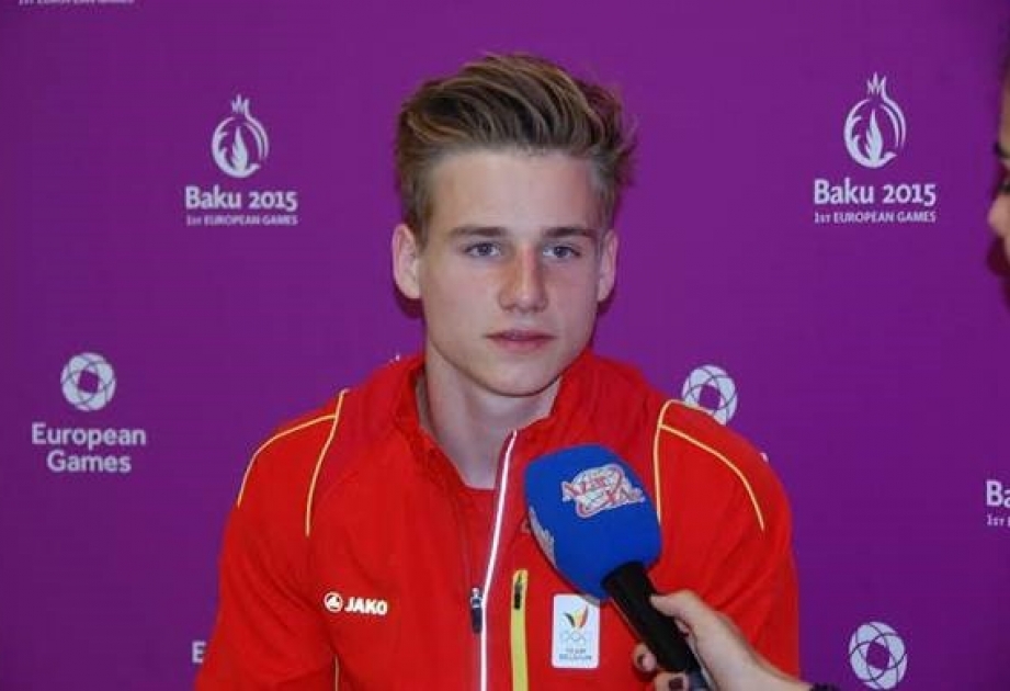 Belçikalı gimnast Luka Van Den Keybus: Milli Gimnastika Arenası çox möhtəşəmdir