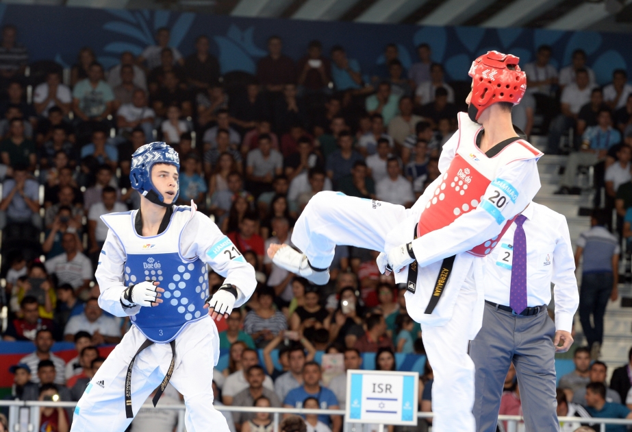 Bakou- 2015: deux taekwondokas azerbaïdjanais se disputent les médailles d’or [ mise à jour]