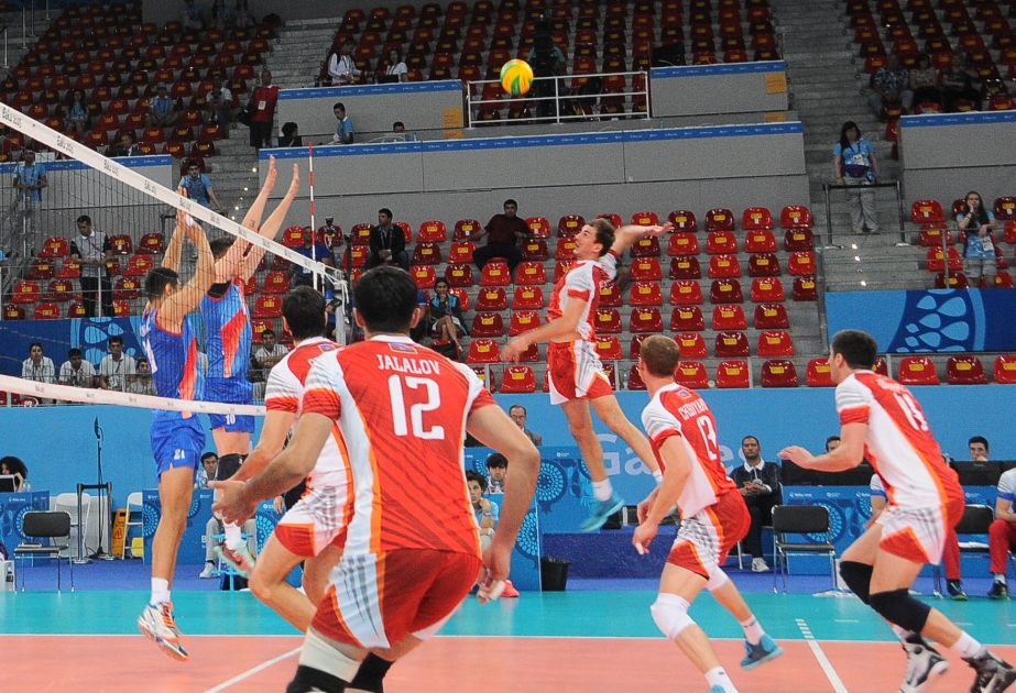 Les équipes de volley-ball masculin