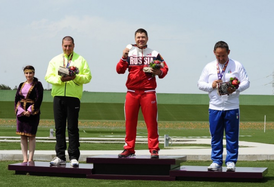 Alipov claims gold and Rio 2016 spot in men's trap