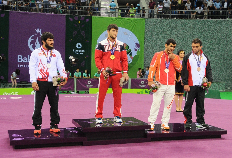 Hasanov adds freestyle wrestling bronze to Azerbaijan`s medal tally