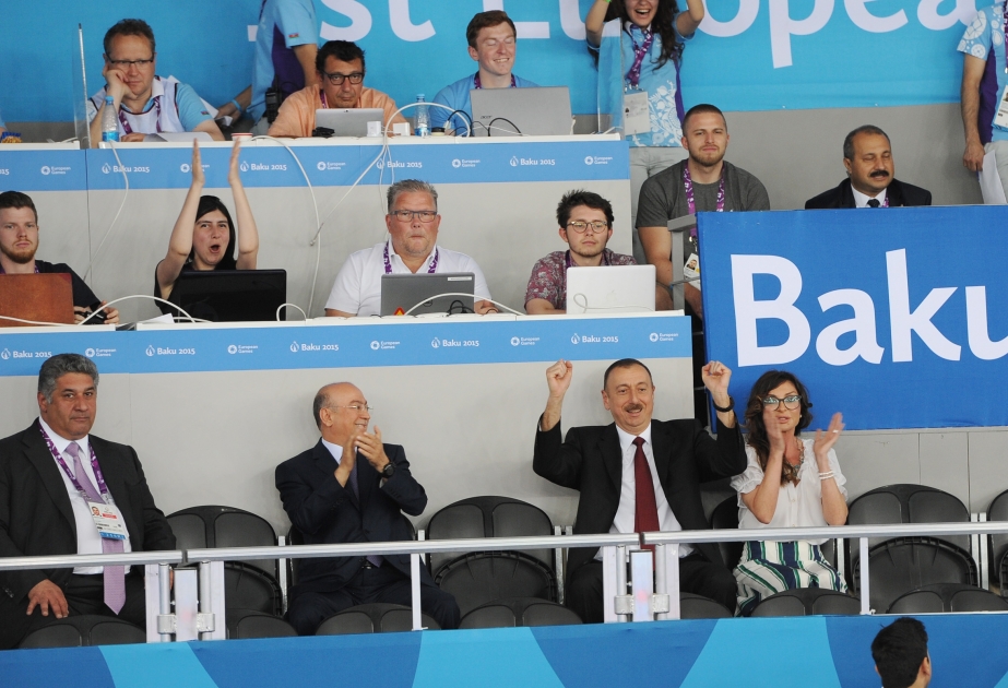 Le président azerbaïdjanais Ilham Aliyev a assisté au combat d’Aykhan Taguizade pour la finale VIDEO
