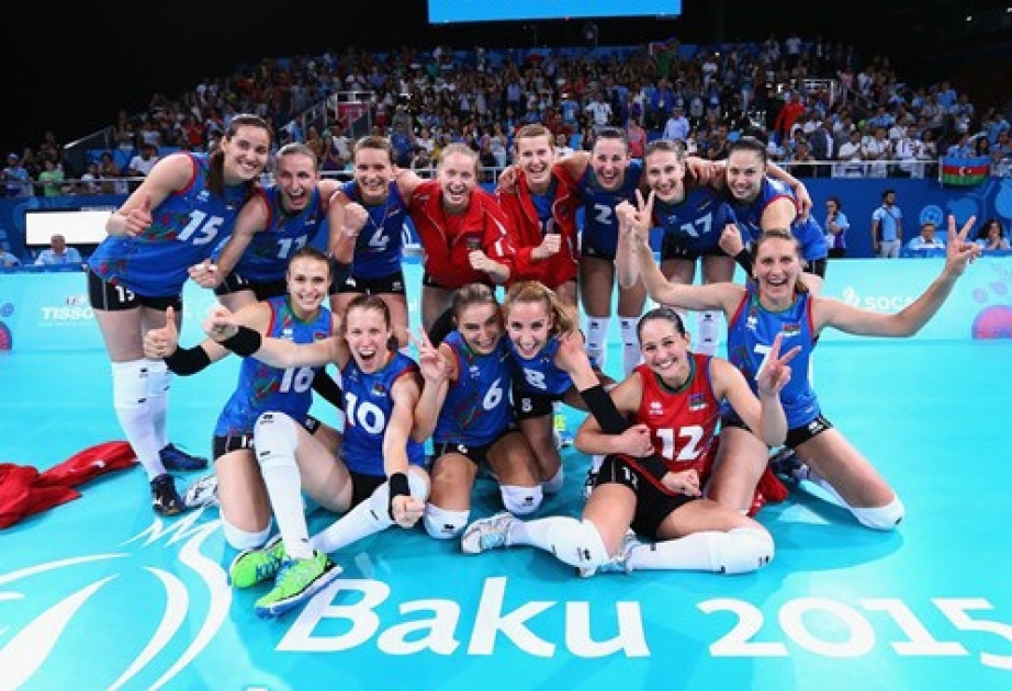 Azerbaijan lead the way in women's volleyball