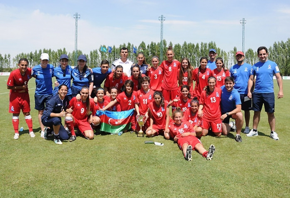 Azərbaycanın U-19 komandası Qazaxıstanda beynəlxalq turnirin qalibi olub