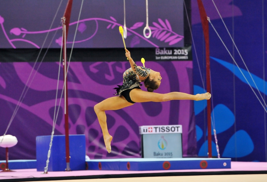 Jeux Européens : la finale des épreuves de gymnastique rythmique