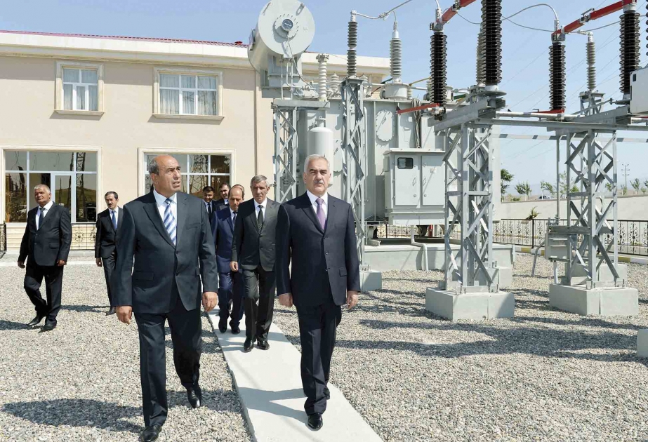 Kəngərli Rayon Elektrik Şəbəkəsinin inzibati binası və “Qıvraq” yarımstansiyası istifadəyə verilib