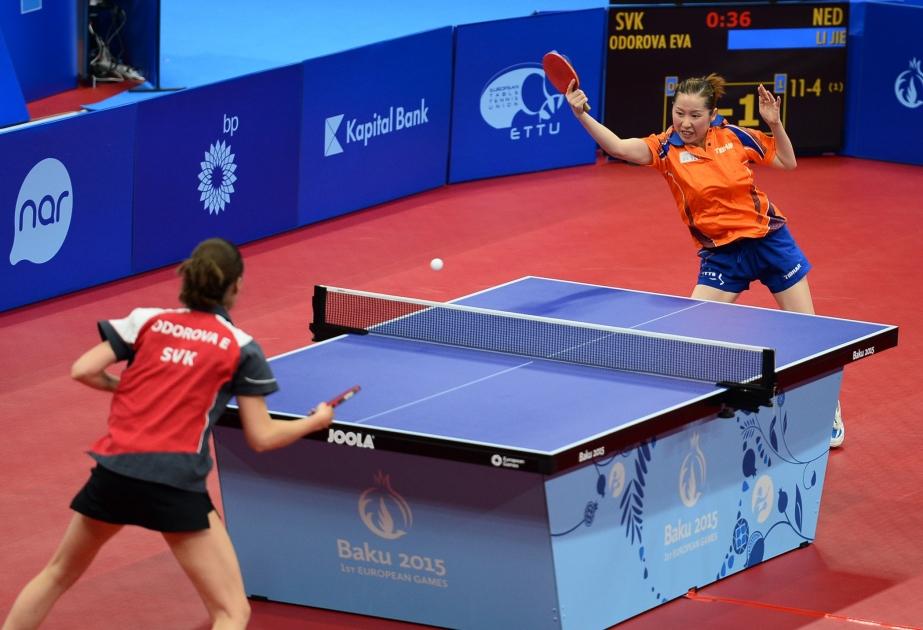 Les athlètes néerlandais s’affronteront en finale des épreuves de tennis de table