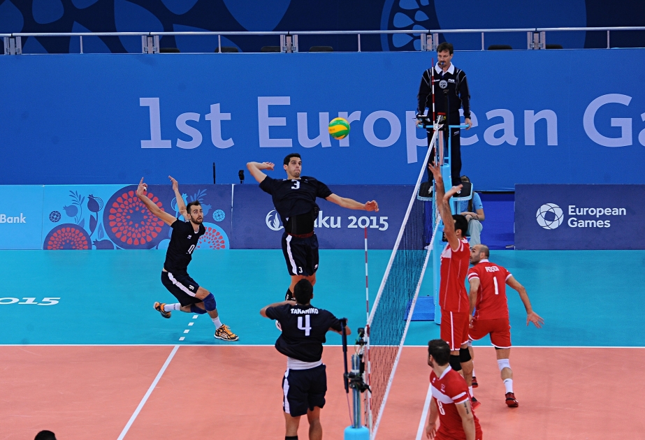 Volleyballspiele der vierten Tour in der Gruppe „A“ sind zu Ende gegangen