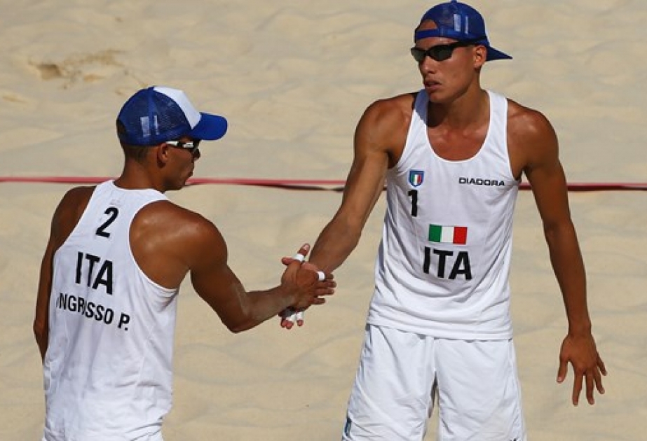 Shock double elimination for Italy in Beach Volleyball