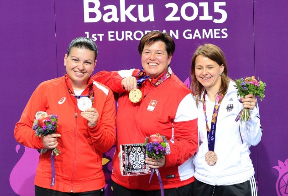 Swiss Gerber wins women's 25m pistol
