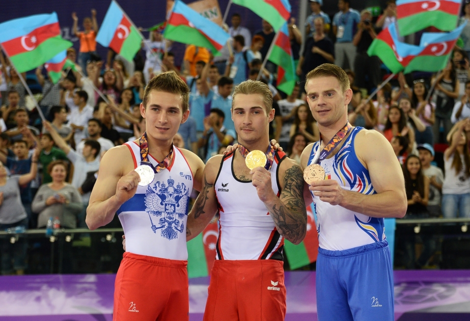Gymnast Stepko adds 14th gold to Azerbaijan`s medal tally