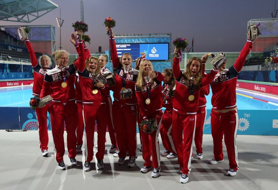 L’équipe de Russie féminine est devenue championne de water-polo