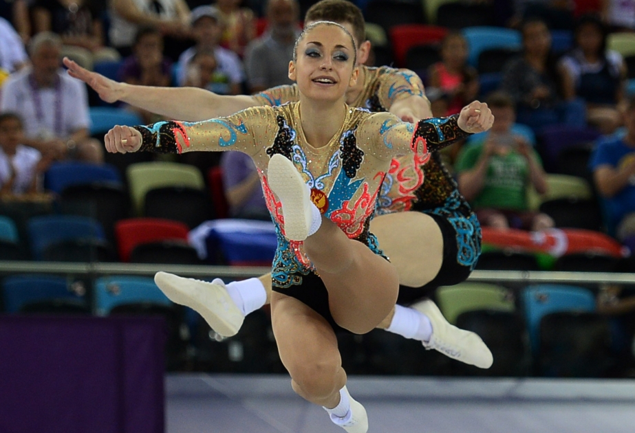 Spanish pair win gold in mixed pair final