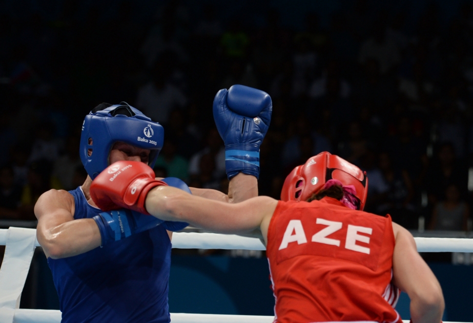 Azerbaijan`s female boxer reaches quarterfinal of Baku 2015