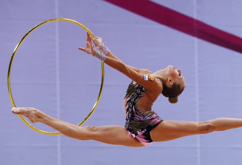 Russian Mamun wins gold in individual hoop