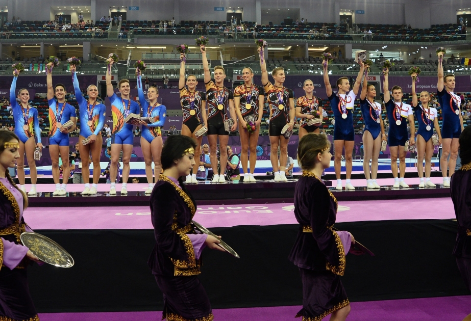 Jeux Européens Bakou-2015 : Hongrie médaillée des épreuves de la gymnastique aérobic