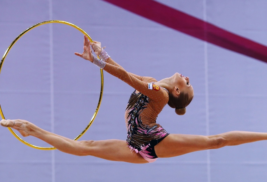 Rhythmische Sportgymnastik: Gold sicherte sich Russland in der Gruppe mit dem Band