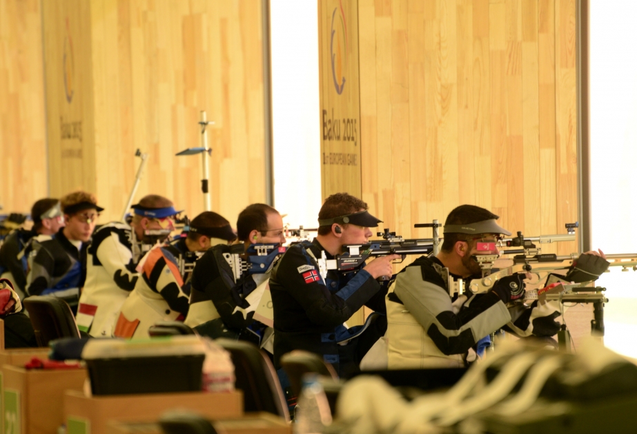 Europaspiele 2015 in Baku: Gold für deutschen Pistolenschützen