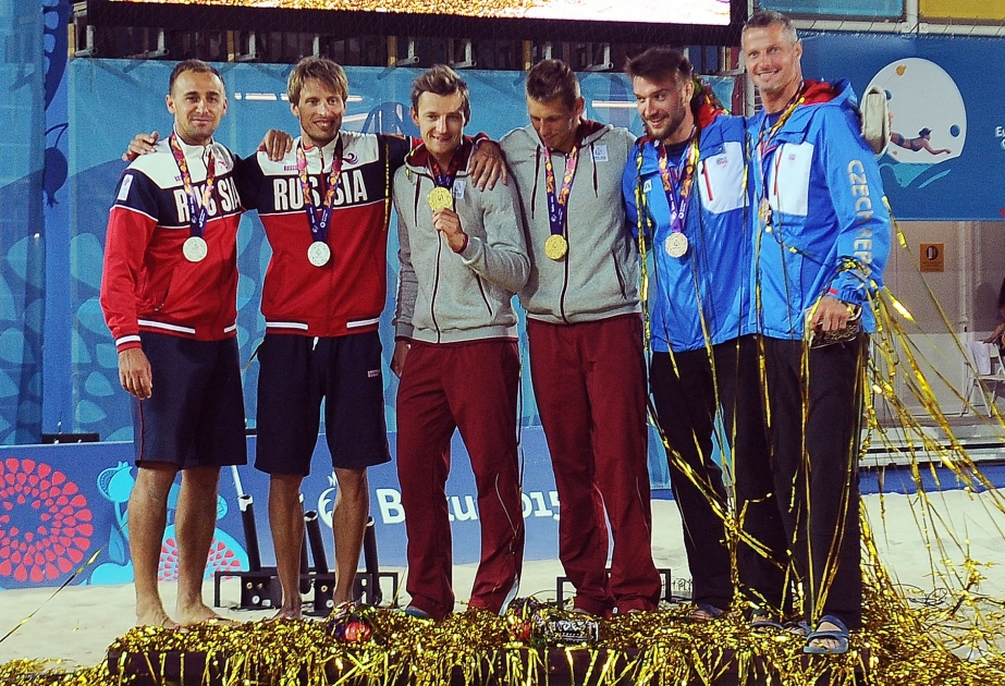 Jeux Européens Bakou- 2015 : Le volley-ball de plage - le duo letton s’est qualifié à la finale