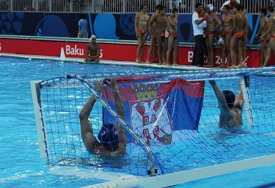 Serbia edge Spain for Water Polo gold