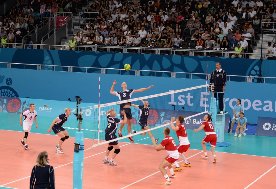 Europaspiele: Deutsche Volleyballer als Gruppensieger ins Viertelfinale
